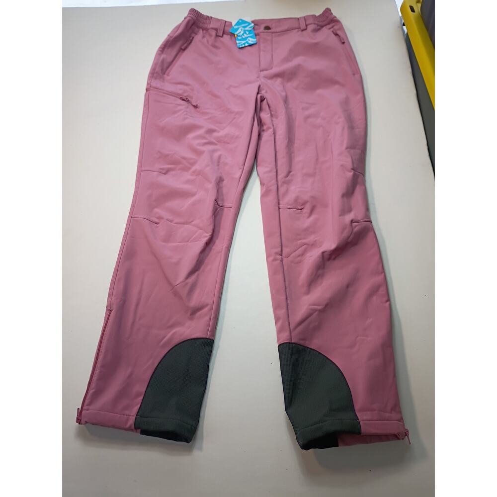 MAGCOMSEN Women's Fleece Lined Water Resistant Pants - LG